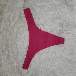 VINTAGE VICTORIAS SECRET'S PINK LARGE THONGS